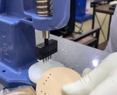 Padova Sıralı Çok Delikli Vida Başlı Deri Zımbası 4mm Deri El Aleti - 11