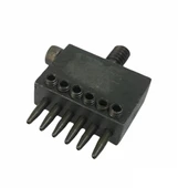 Padova Sıralı Çok Delikli Vida Başlı Deri Zımbası 4mm Deri El Aleti - 7