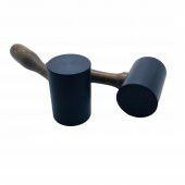 SRTfootcare Siyah Plastik T Tokmak (Çekiç) Deri El Aleti - 1