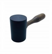 SRTfootcare Siyah Plastik T Tokmak (Çekiç) Deri El Aleti - 2