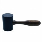 SRTfootcare Siyah Plastik T Tokmak (Çekiç) Deri El Aleti - 3
