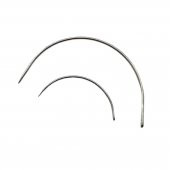 El Dikiş Eğri Saraç Iğnesi 2 Adet Deri El Aleti - 1