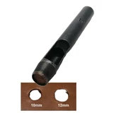 Yuvarlak Vurma Deri Delik Zımbası 10-12 no Arası Deri El Aleti thumbnail 5