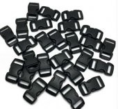 Parakord Bileklik İçin 38 Plastik Klips, Bileklik Kilidi 100 Adet thumbnail 1