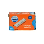 Delta Zımba Teli Gri Kod-1552 No-24/6 83 Dizi 1000 Adet - 1