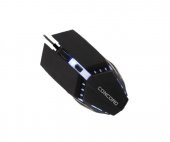Concord C-21 2400DPI Kablolu Işıklı Mouse - 1