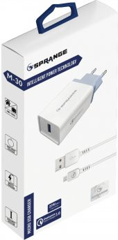 SPRANGE M-30 5V/3A-9V/2A-12V/1,5A Akım Korumalı Seyahat Şarjı   (Kişiselleştirilebilir) - 2