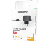 Concord C-89 0.6A Micro Seyahat Şarj Cihazı - 2