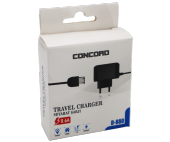 Concord C-88 0.6A D-880 Uç Seyahat Şarj Cihazı - 2