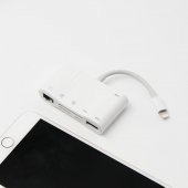 Concord BYL-1034 RJ45 Lan 100Mhz Lightning Şarj Bağlantılı OTG Dönüştürücü - 3