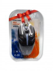 CONCORD C-947 MİKROFONLU PC KULAKLIĞI (MOUSE & MOUSEPAD HEDİYELİ) - 2