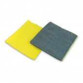 Automix Araba Araç Otomobil Oto İç Dış Ofis Ev Cam Kurulama Temizleme Mikrofiber Bez 2li Set 50x50 - 4