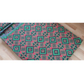 Algelsineve Makine Dokuması Baklava Desen 3 Mekik Kilim - 3