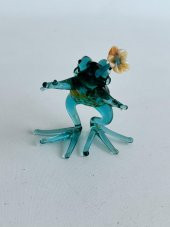 El Yapımı Murano Cam Kurbağa Biblo A30-02 thumbnail 4