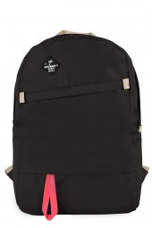 Elatae Unisex Çok Gözlü Günlük Seyahat Okul Sırt Çantası Siyah 2102 thumbnail 1