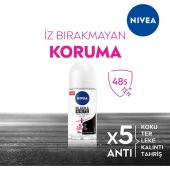Nivea Invisible For Black & White Roll-On Clear 50 ml - 2