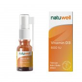 Natuwell D3 600 IU Damla 20 ml - 1
