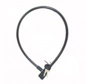 Sarissa 12x80 Anahtarlı Halat Kilit Kalın Yüksek Güçlü 80cm Bisiklet Kilidi - 2