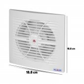 KLAUS 120LİK DEKORATİF BANYO-WC ASPİRATÖRÜ - 3