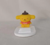 Telefon Tutucu Sanrio Pompompurin Silikon Telefon Standı Karakter Figür Oyuncak thumbnail 1