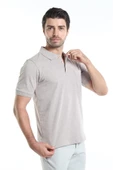İntersivin Normal Kalıp Polo Yaka Cepli %100 Pamuk Erkek T-Shirt - 2