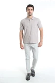 İntersivin Normal Kalıp Polo Yaka Cepli %100 Pamuk Erkek T-Shirt - 7