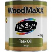 Filli Boya Woodmax Tik Yağı 2.5 Lt. - 1
