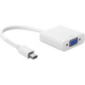 CLASS Mini Display Port To VGA Dönüştürücü Kablo Mdp Male (Erkek) VGA Famele (Dişi) - 1