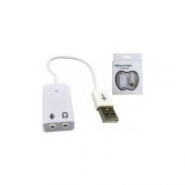 Class Kablolu USB Ses Kartı USB Sound Adapter 7.1 Channel - 1