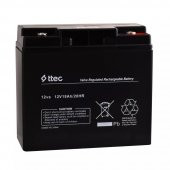 Ttec 12V 18 Ah Bakımsız Kuru Akü - 1