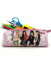 BlackPink Kalem Kutusu Black pink Üçgen Kalemkutu Jumbo Vegan Deri Kalemlik thumbnail 3