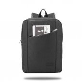 Classone Savona BP-SV104 15.6" Su Geçirmez Kumaş  Notebook Laptop Sırt Çantası-Gri - 1