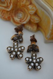 STONEAGE MYOSOTİS ÇİÇEĞİ KÜPE thumbnail 4