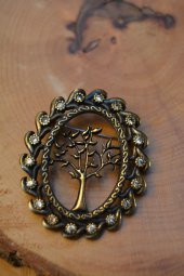 STONEAGE Hayat Ağacı Bayan Broş thumbnail 6