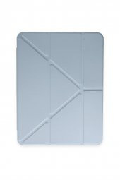 Peeq iPad Pro 11 2020 Kılıf Kalemlikli Tri Folding Smart Katlanabilir Standlı 360 Tam Koruma Kılıf - 3