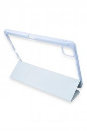 Peeq iPad Pro 11 2020 Kılıf Kalemlikli Tri Folding Smart Katlanabilir Standlı 360 Tam Koruma Kılıf - 7