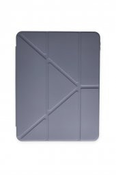 Peeq iPad Pro 11 2018 Kılıf Kalemlikli Tri Folding Smart Katlanabilir Standlı 360 Tam Koruma Kılıf - 11