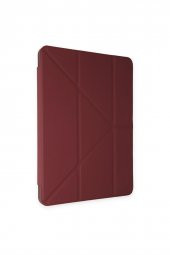 Peeq iPad Air 3 10.5 Kılıf Kalemlikli Tri Folding Smart Katlanabilir Standlı 360 Tam Koruma Kılıf - 12