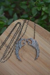 STONEAGE Black Diamond Melek Kanadı Bayan Kolye thumbnail 3