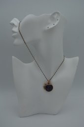 STONEAGE AMETİST TAŞLI ÖZEL TASARIM KOLYE thumbnail 3