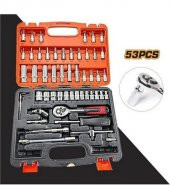 Zhltools Cr-v Max Cırcırlı 53 Parça Lokma Anahtar Takımı Bits Uç Seti İle Tam Set - 5