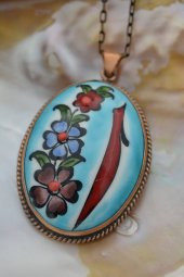 STONEAGE ELİF FİGÜRLÜ EL YAPIMI KOLYE thumbnail 5