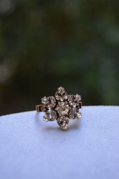 STONEAGE Kar Tanesi Ayarlanabilir Bayan Yüzük thumbnail 1