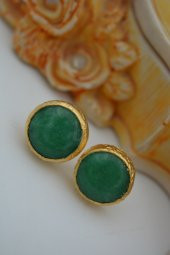 STONEAGE SEDEF TAŞLI EK YAPIMI KÜPE thumbnail 5