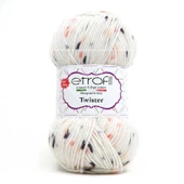 Etrofil Twister / Beyaz Siyah Krem / SE221 - 2
