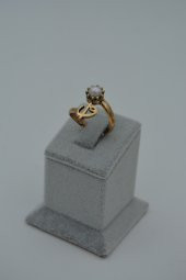 STONEAGE ELİF VAV İNCİLİ YÜZÜK thumbnail 4