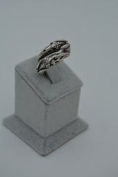 STONEAGE KARTAL FİGÜRLÜ AYARLANABİLİR KADIN VEYA ERKEK YÜZÜK - 7