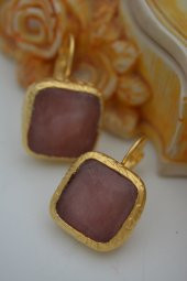 STONEAGE PEMBE KUVARS EL YAPIMI KÜPE - 5