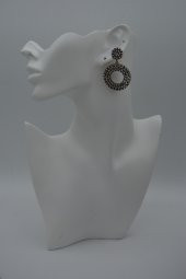 STONEAGE İNCİLİ BÜYÜK KÜPE - 3