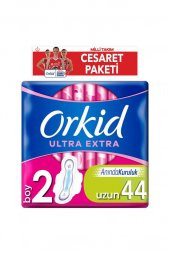 Orkid Hijyenik Ped Ultra Extra Uzun 44lü Milli Takım Cesaret Paketi 86314 - 1